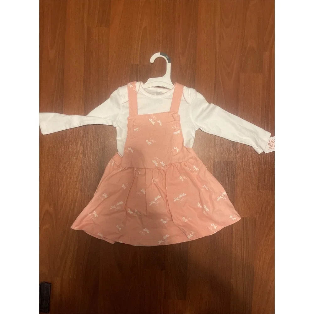 Carter's Baby Girl Lot of 3 Clothing New with Tags Sizes 18‎ MO